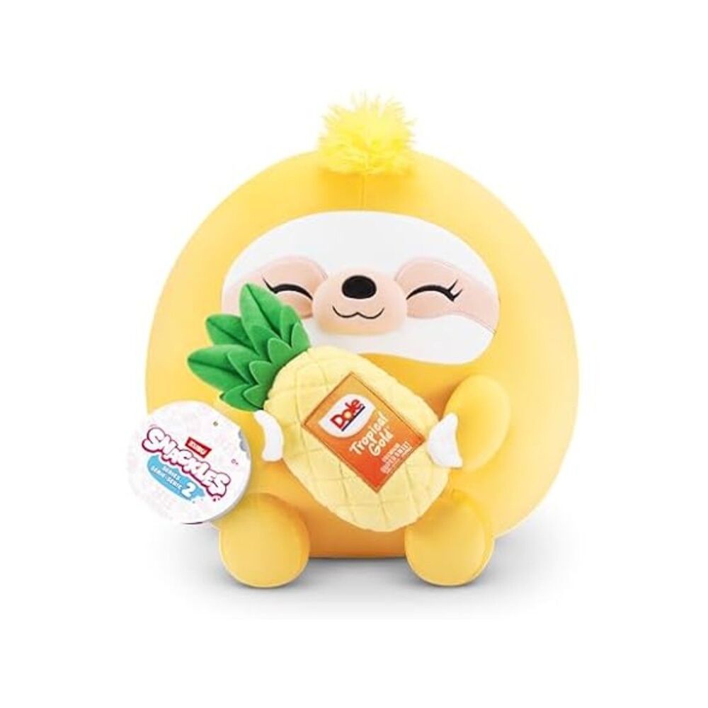 Snackles Series 2 Sloth & Dole 14 Inch Plush by ZURU, Ultra Soft Plush, Collect
